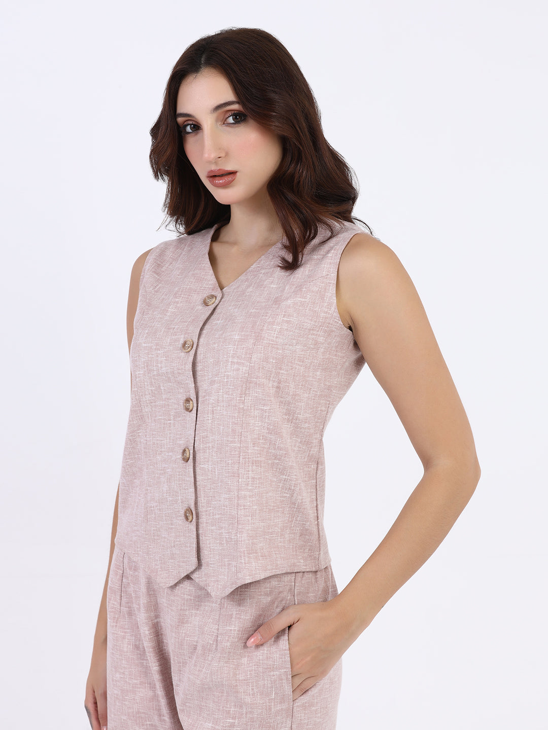 Self Design Vest Top with Palazzos