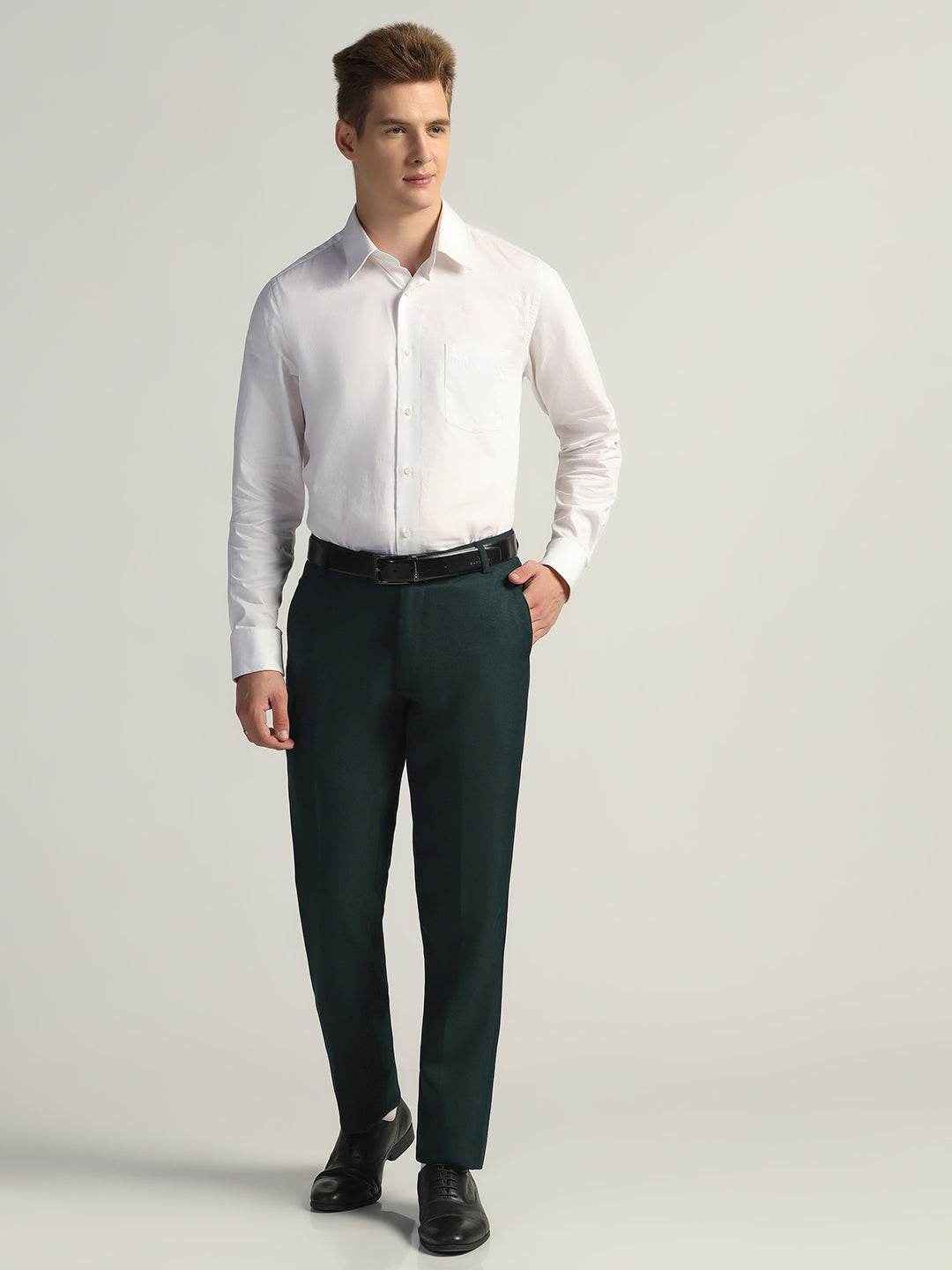 Mens Green Trousers