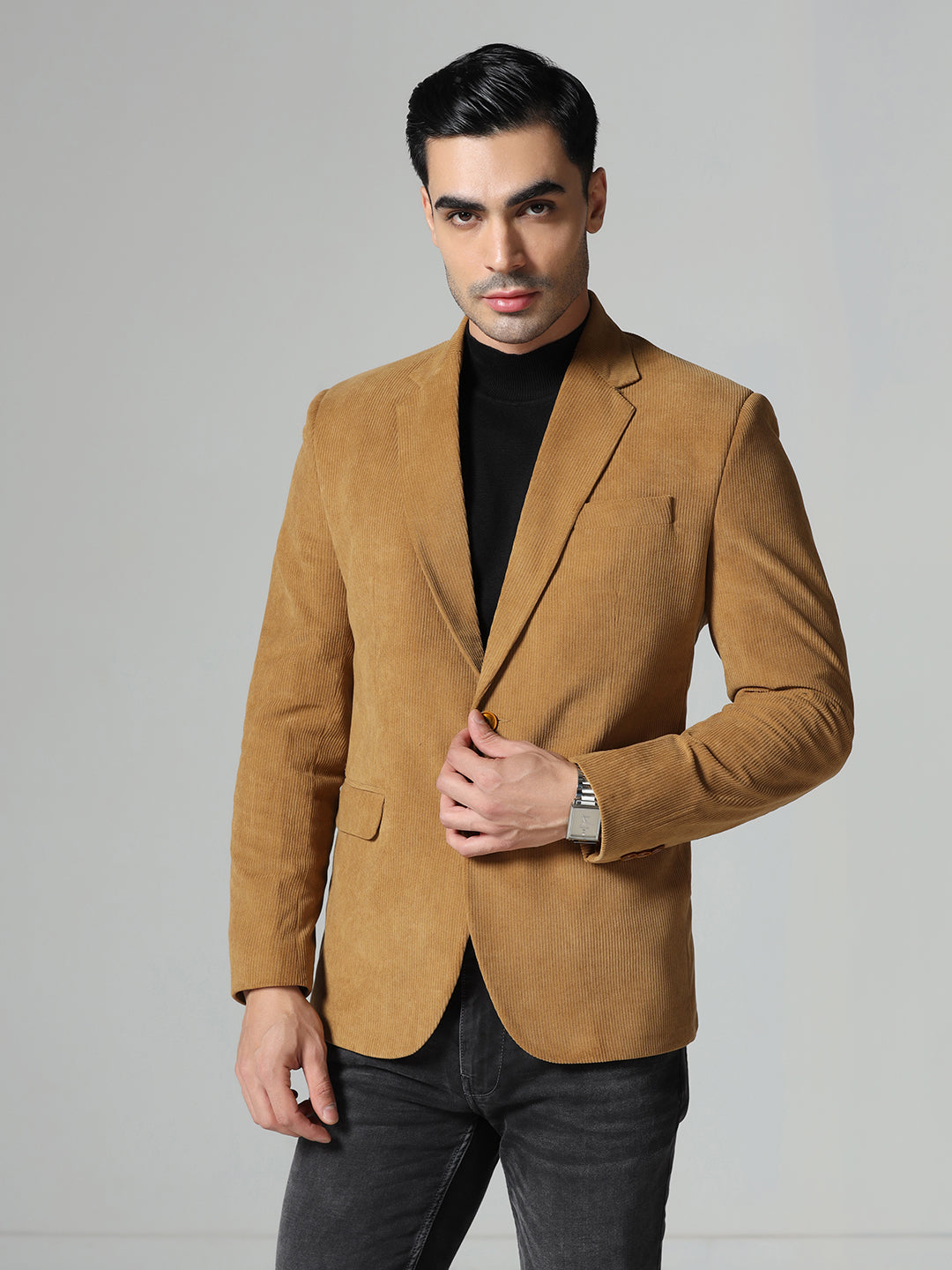 Mustard Corduroy Blazer