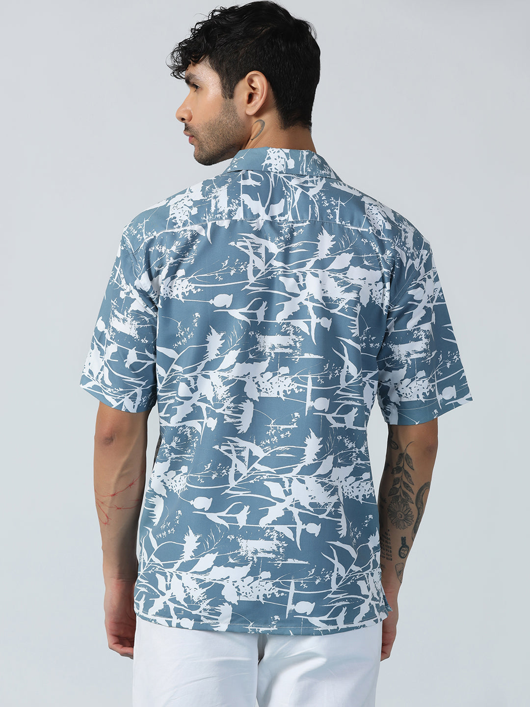 Airglow Forest Printed Half Sleeve Shirt