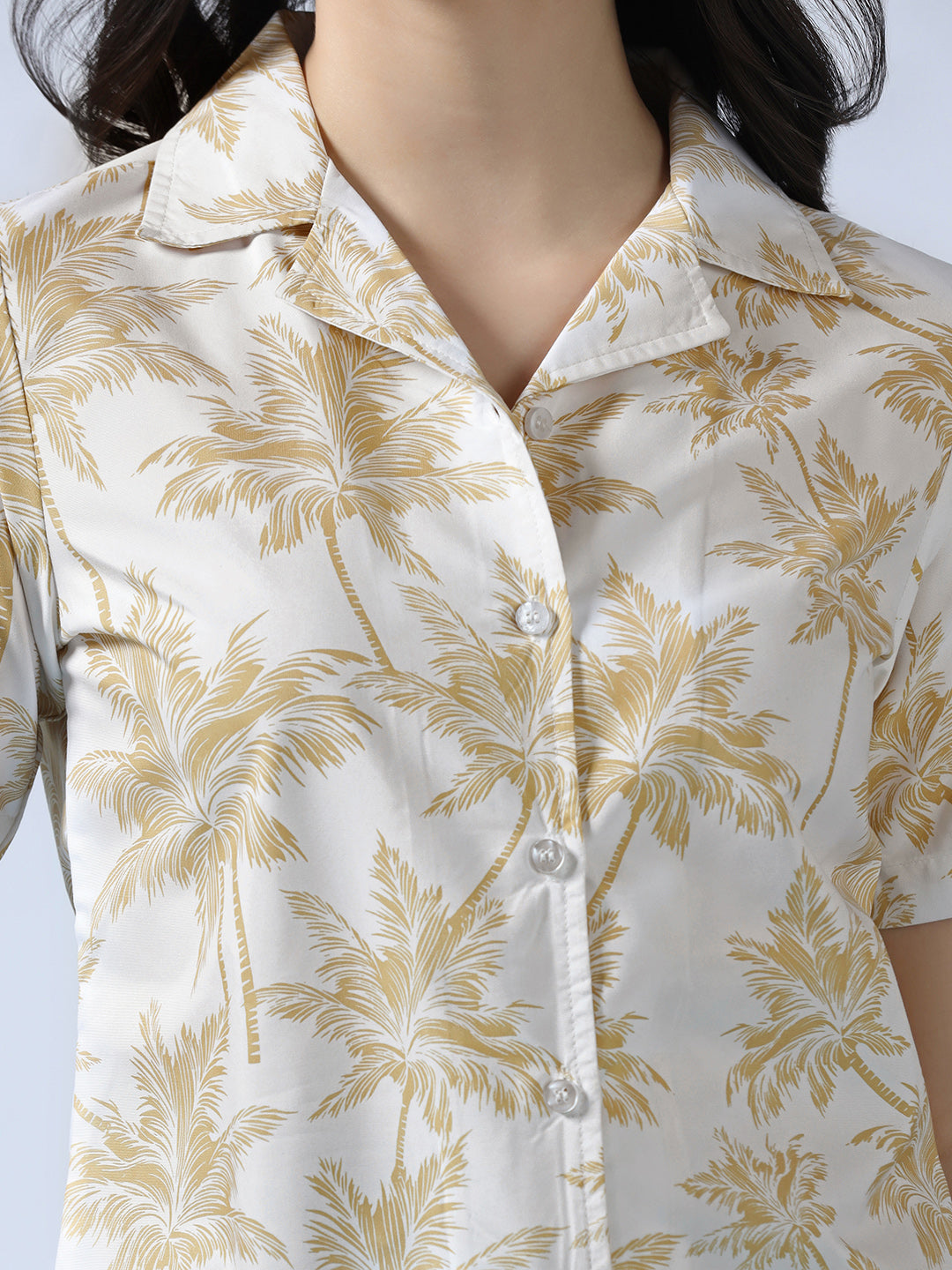 Women Relaxed Printed Shirt - Tahvo India