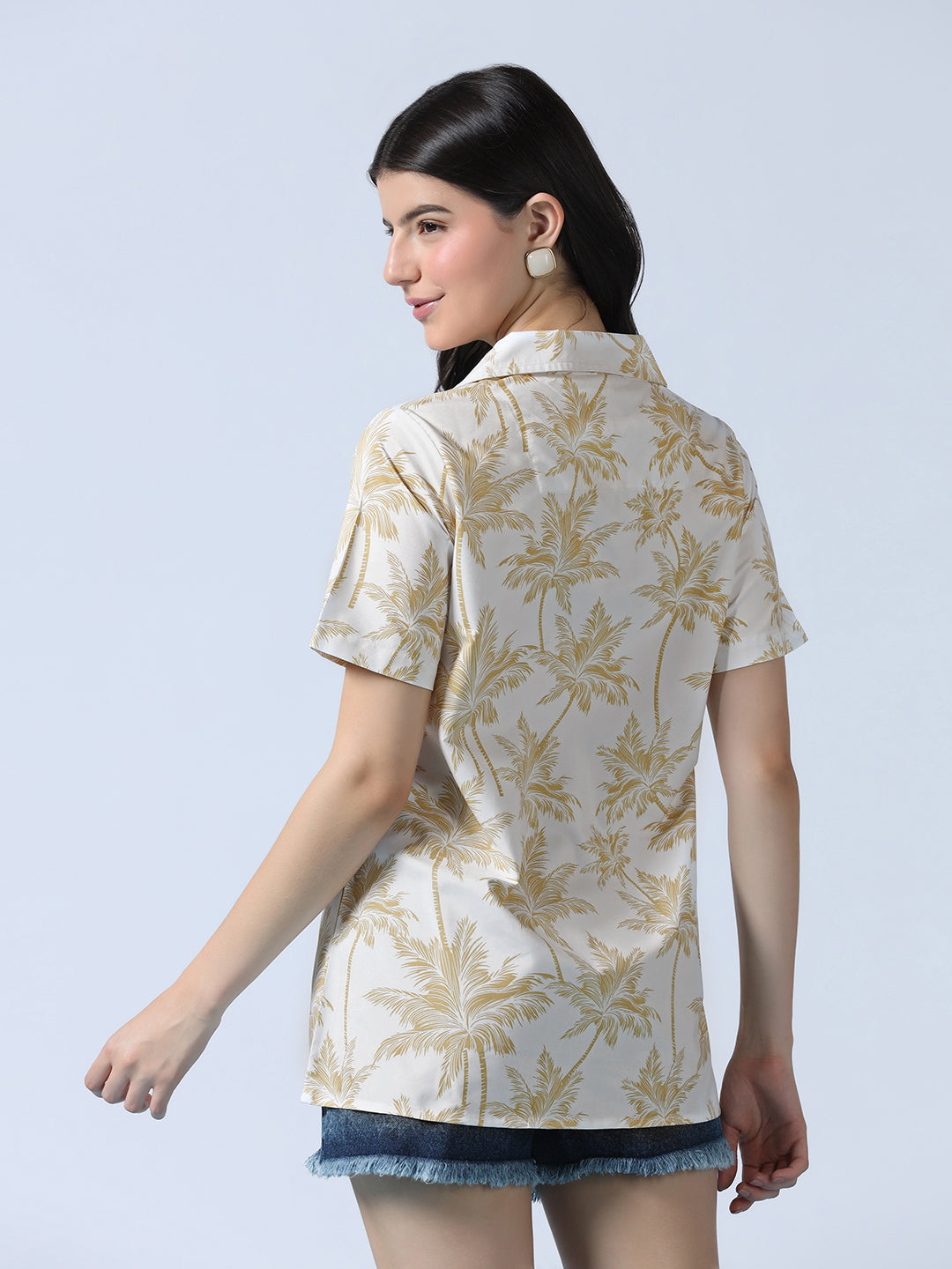 Women Relaxed Printed Shirt - Tahvo India