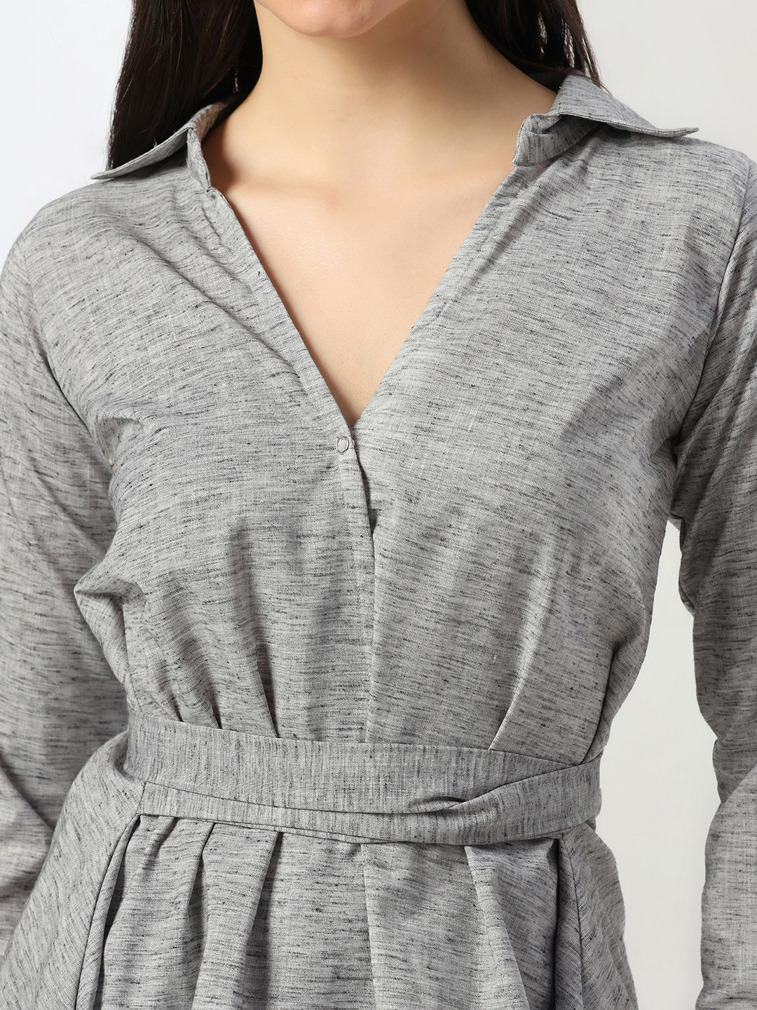 Women Asymmentrical Shirt - Tahvo India