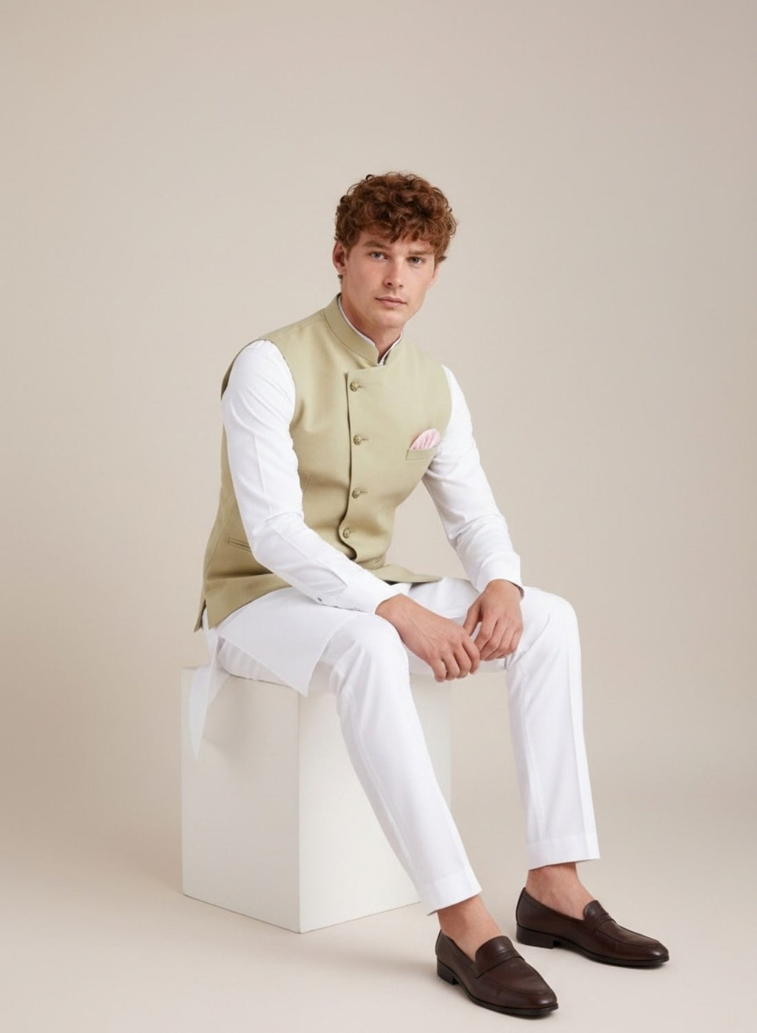 Men Angrakha Nehru Jacket