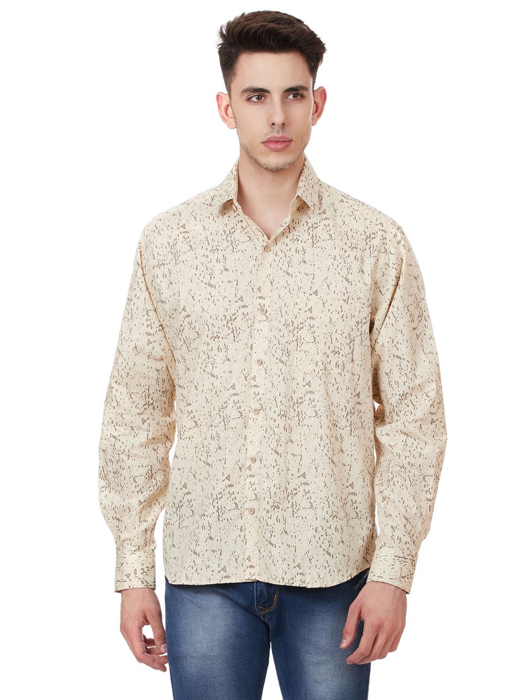 Pure Cotton Casual Printed Shirt