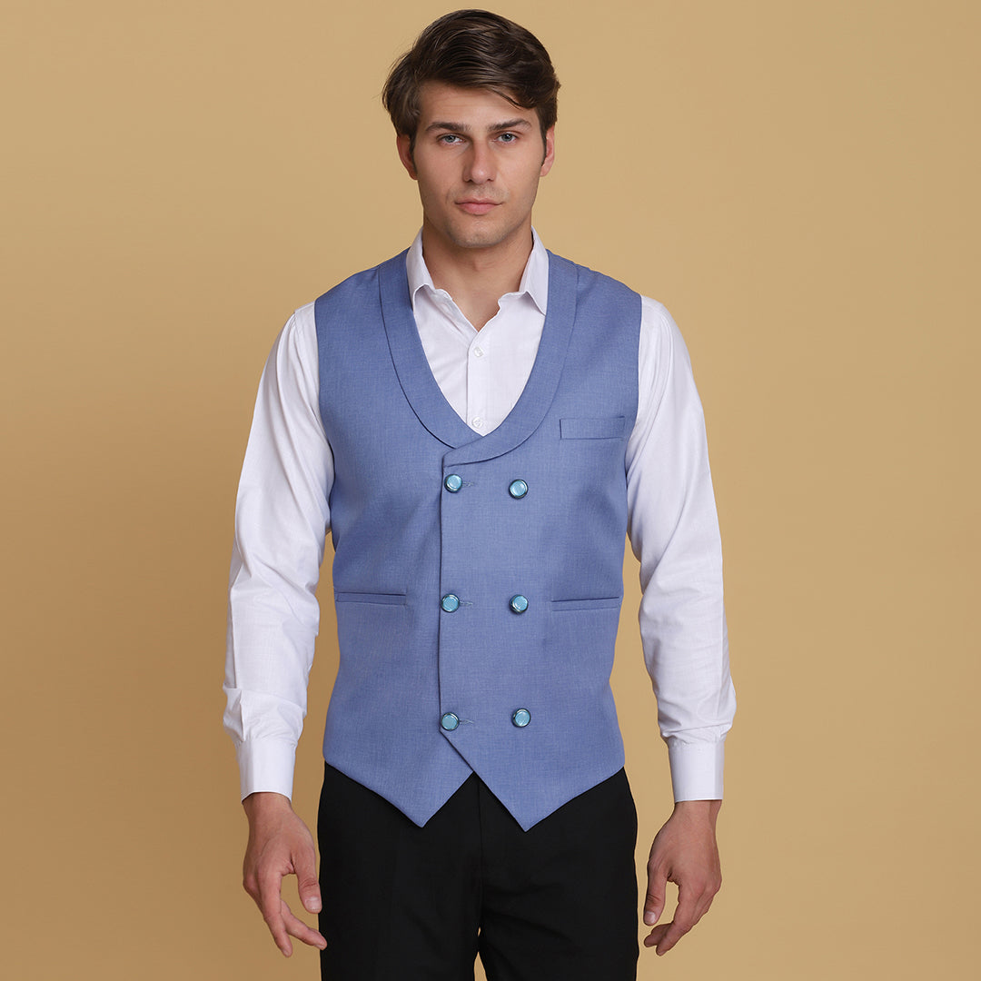 Light Blue Waist Coat