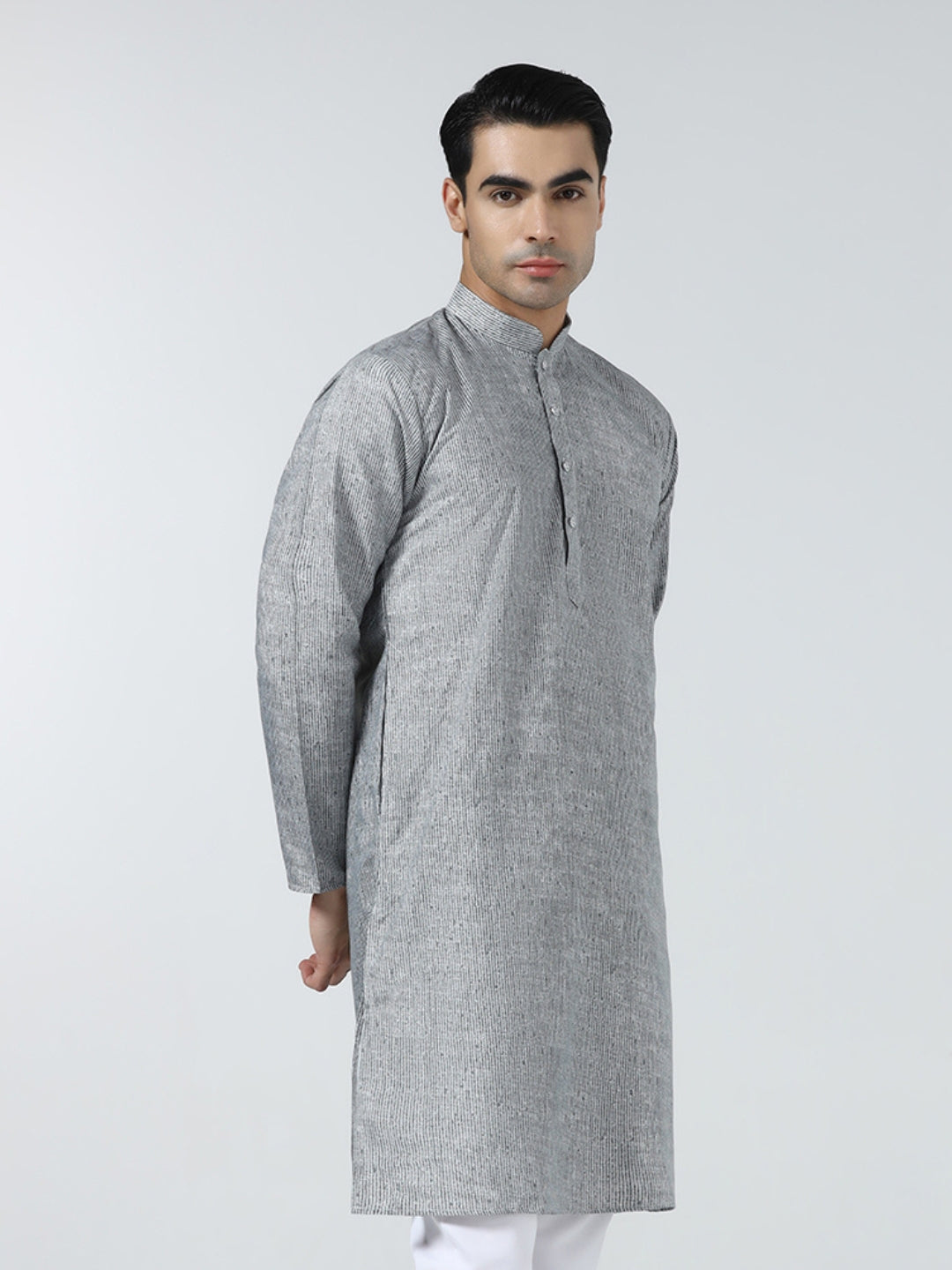 Men Kurta Set With Jacket - Tahvo India