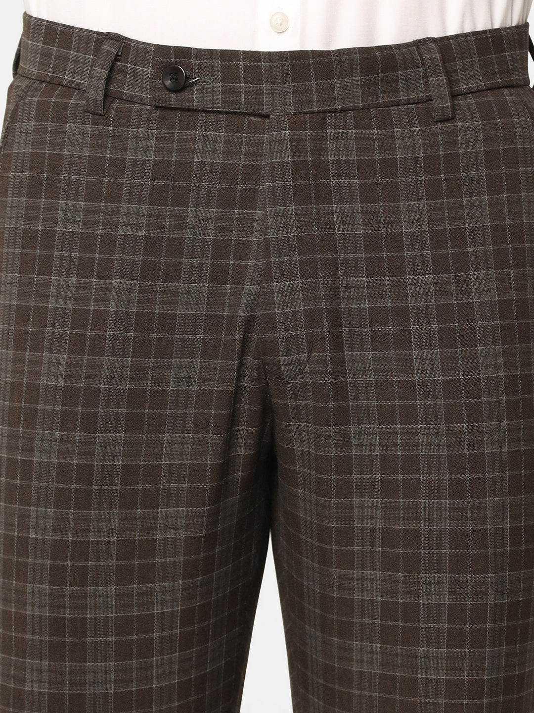 Men Stretchable Formal Trousers - Tahvo India