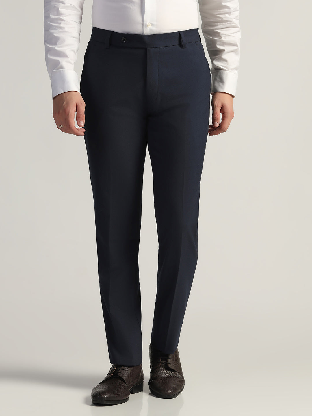 Mens Dark Blue Trouser - Tahvo India