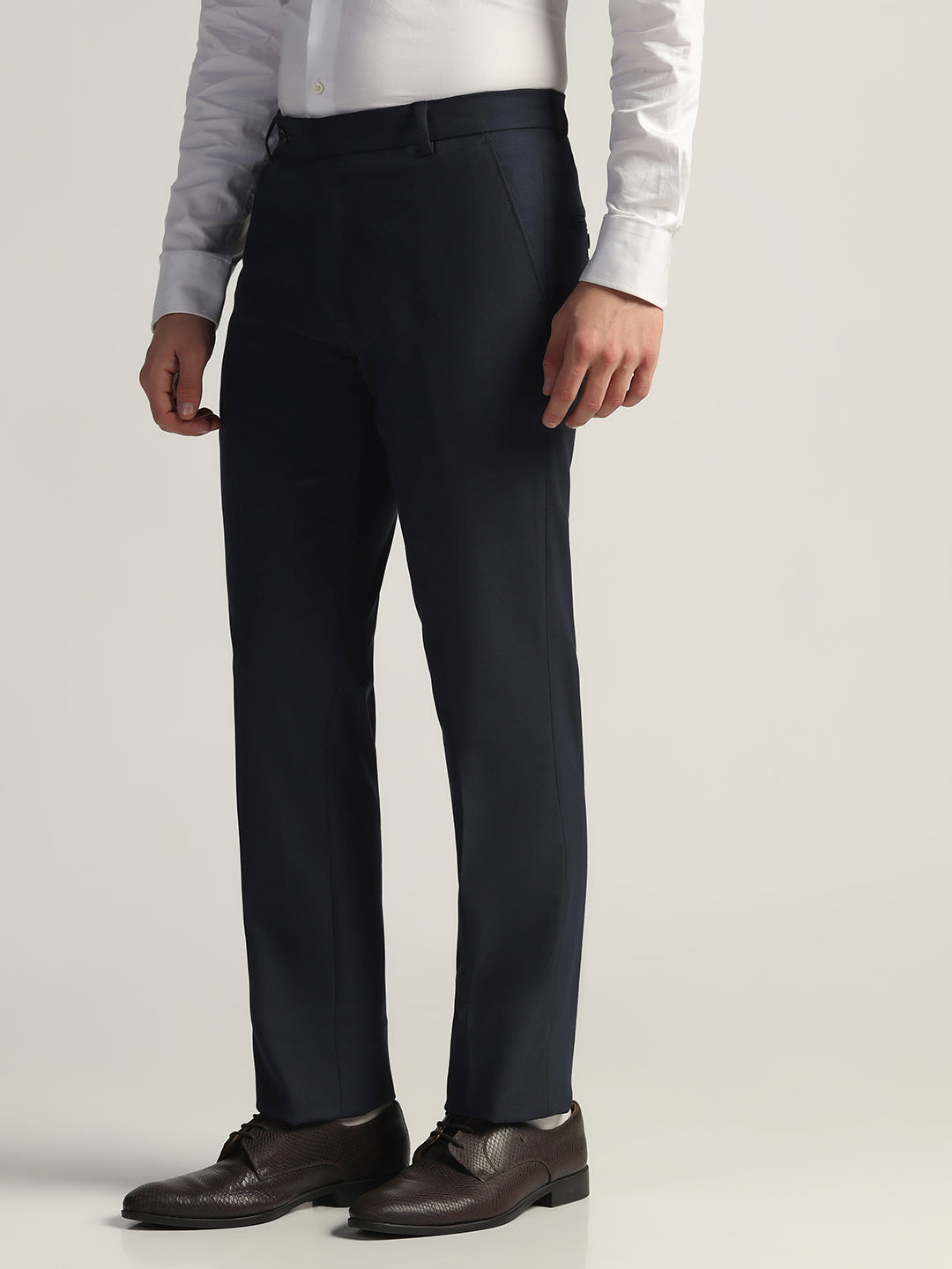 Mens Dark Blue Trouser - Tahvo India
