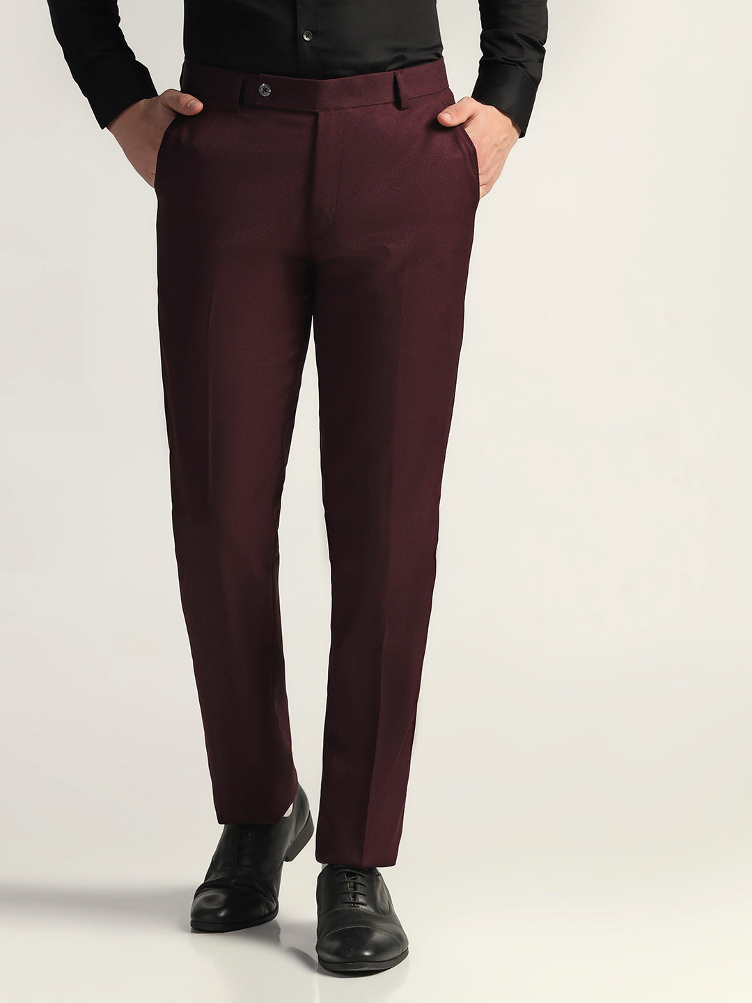 Mens Wine Trousers - Tahvo India