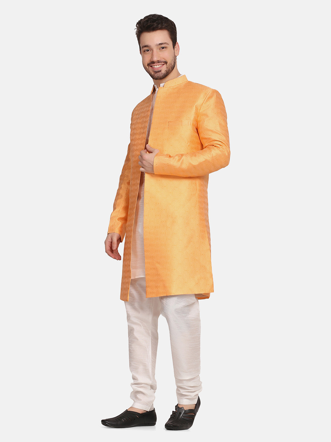 Mens Printed Cotton Sherwani