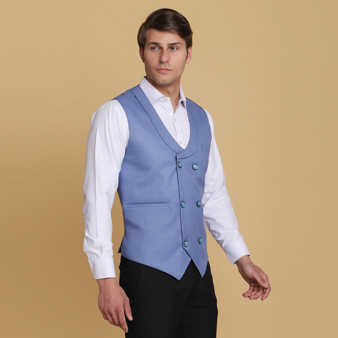 Light Blue Waist Coat