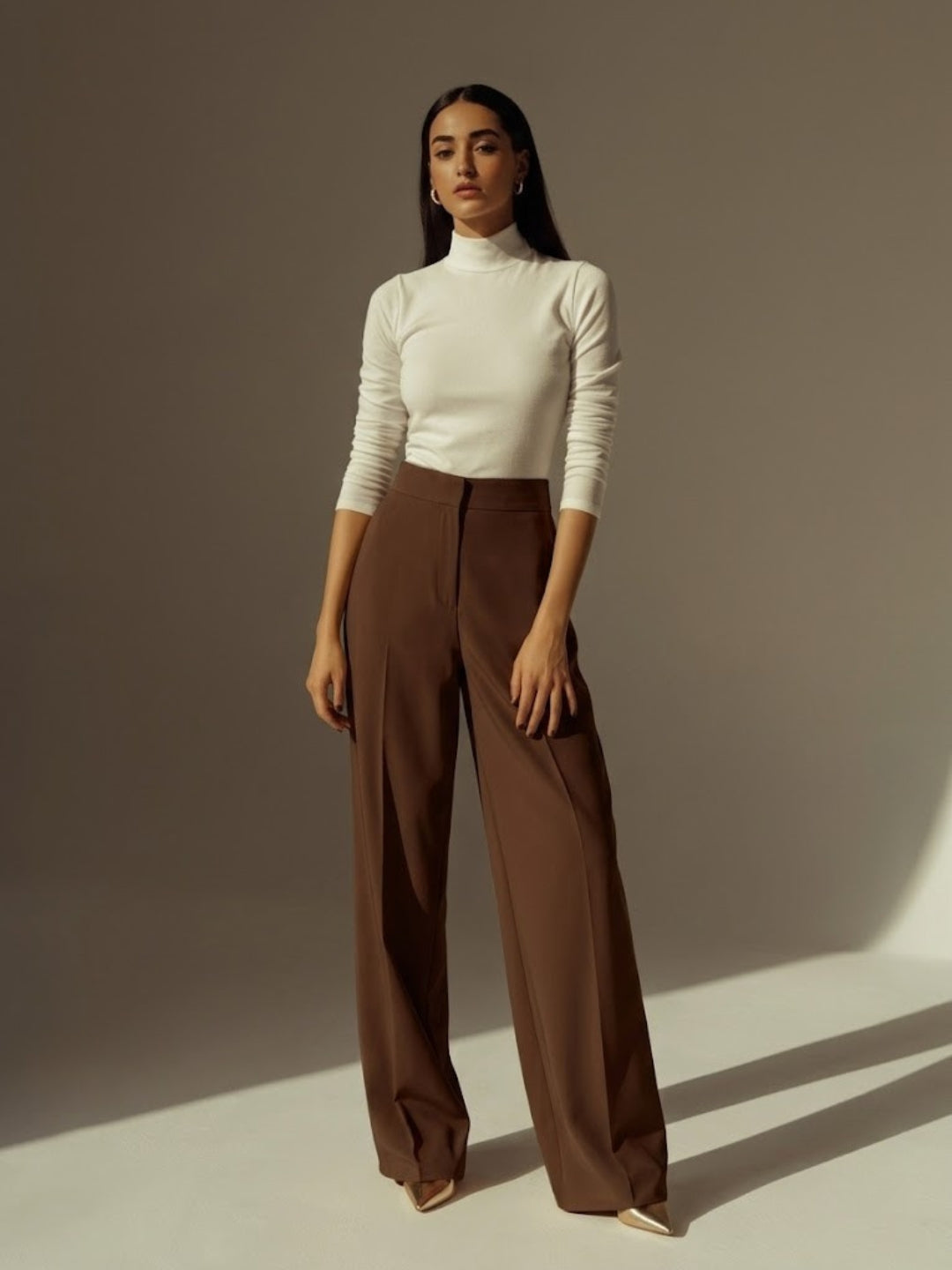 Women Espresso Brown trousers