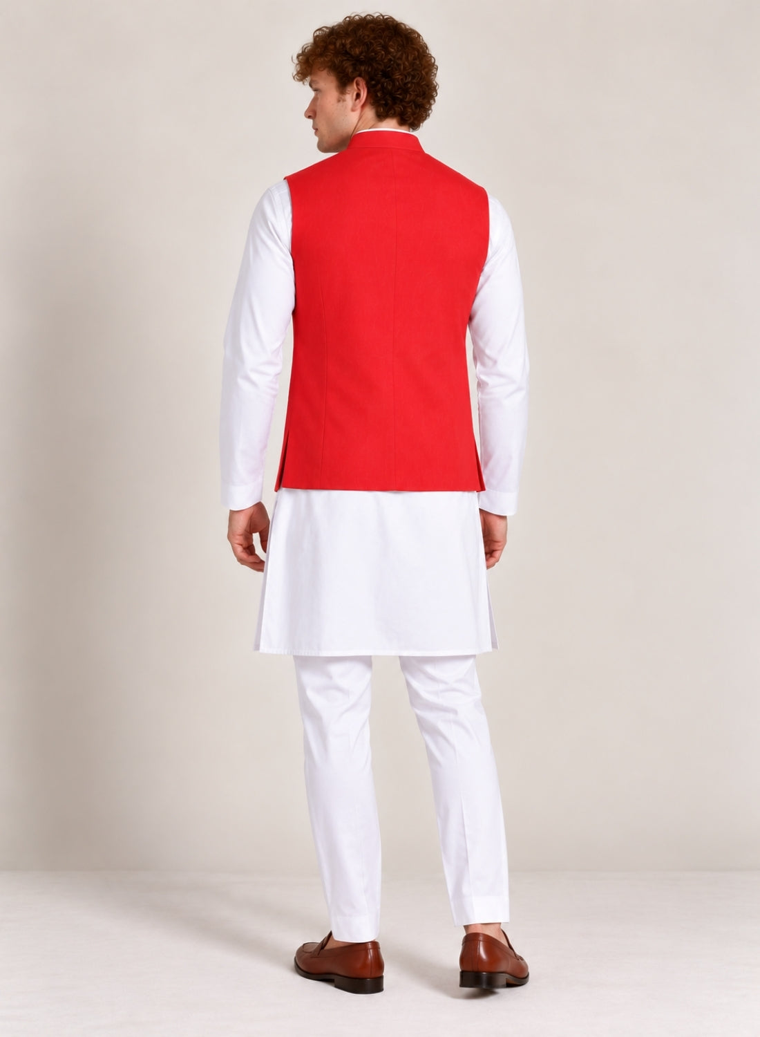Men Kurta Set With Jacket