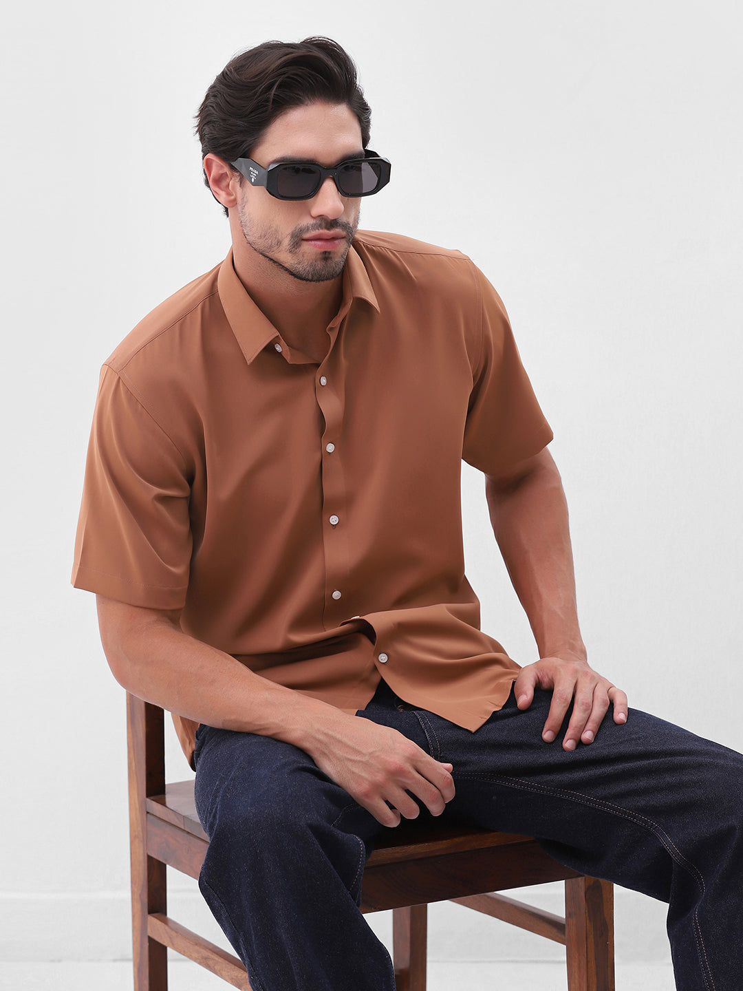 The Tuscan Mustard Short Sleeve Resort Shirt