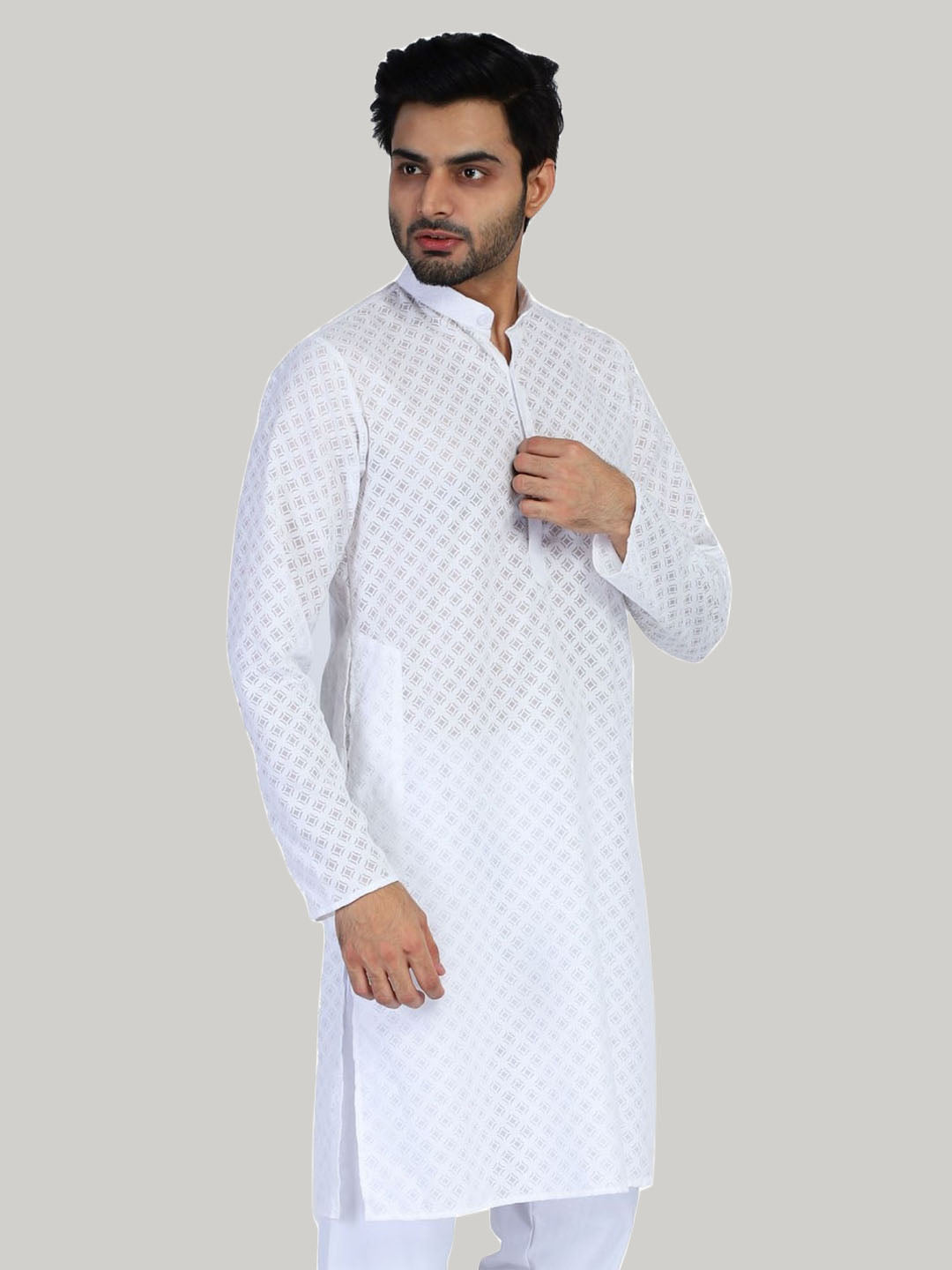 Men self design Kurta - Tahvo India