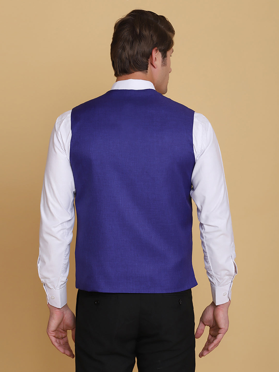 Purple Waist Coat - Tahvo India