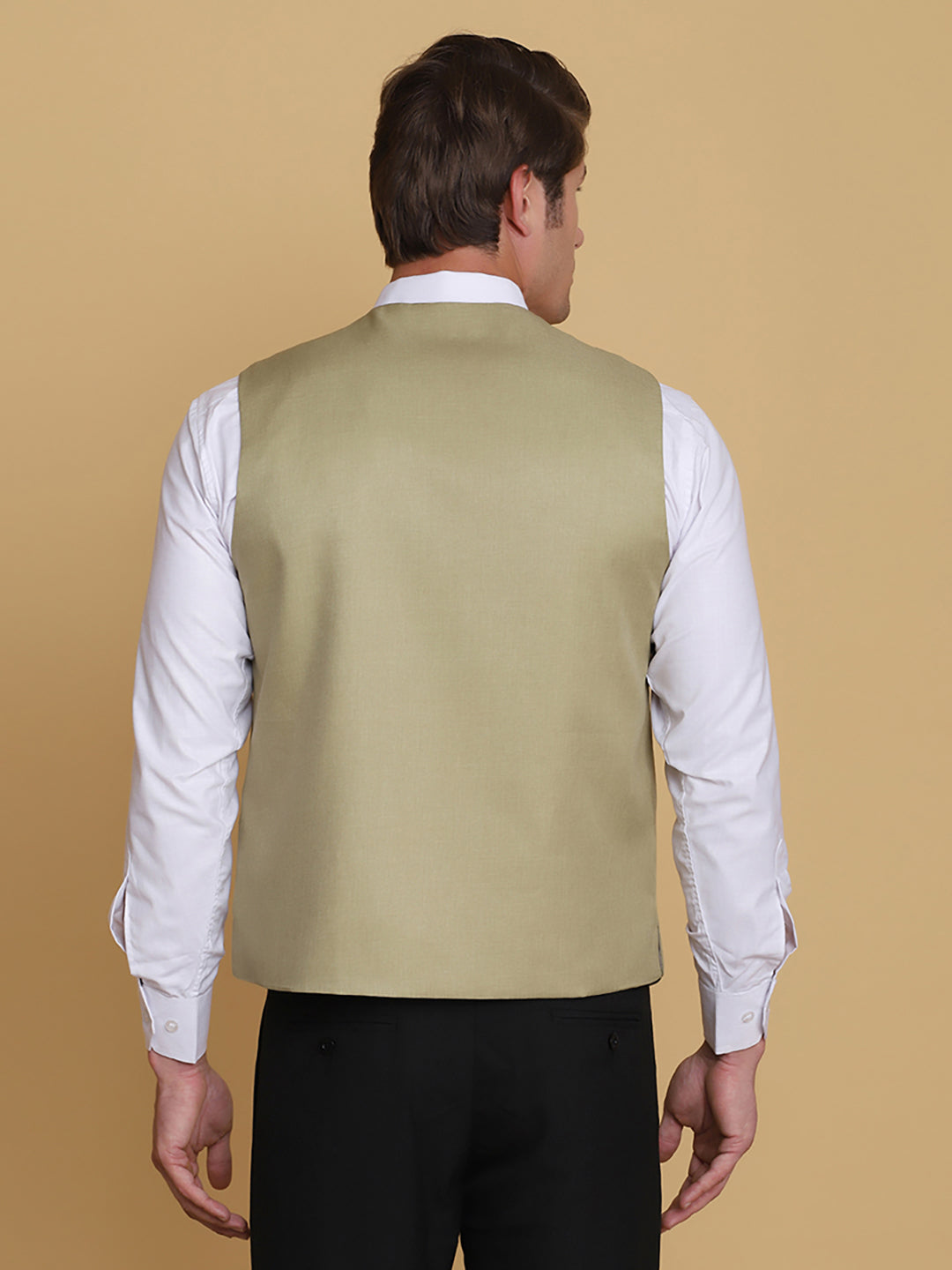 Green Waist Coat - Tahvo India