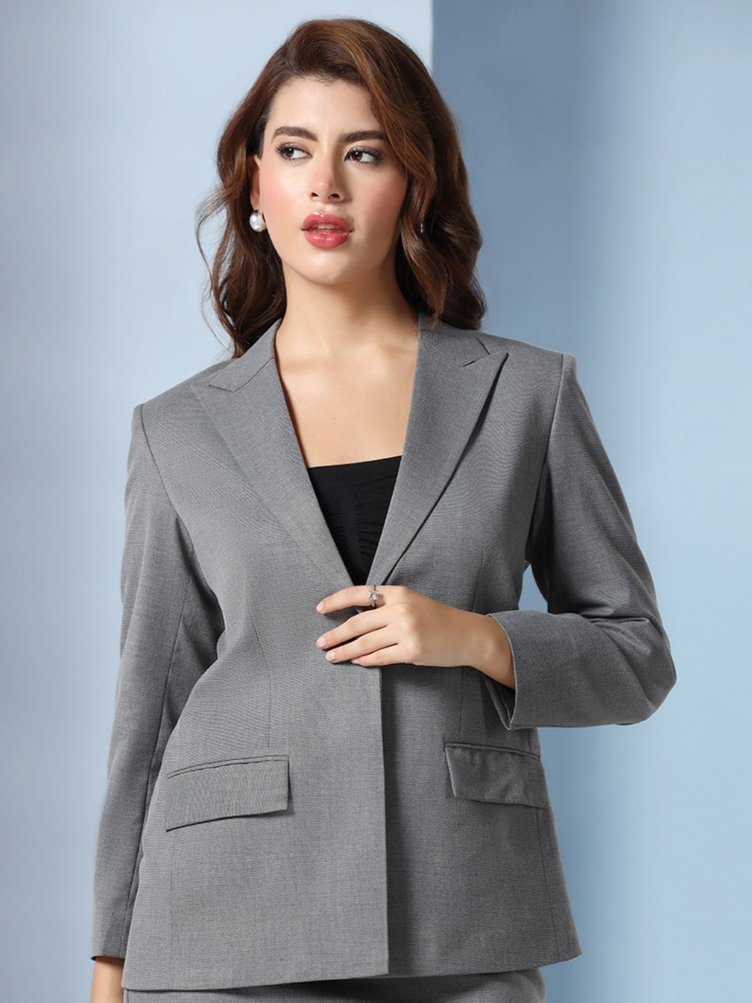Black Pic N pic Blazer