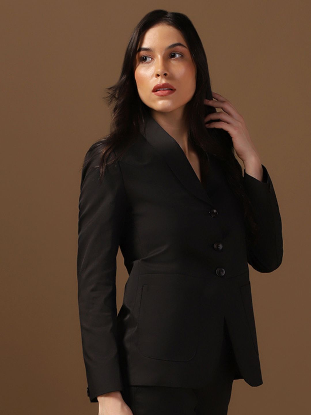 Black Blazer For Women - Tahvo India