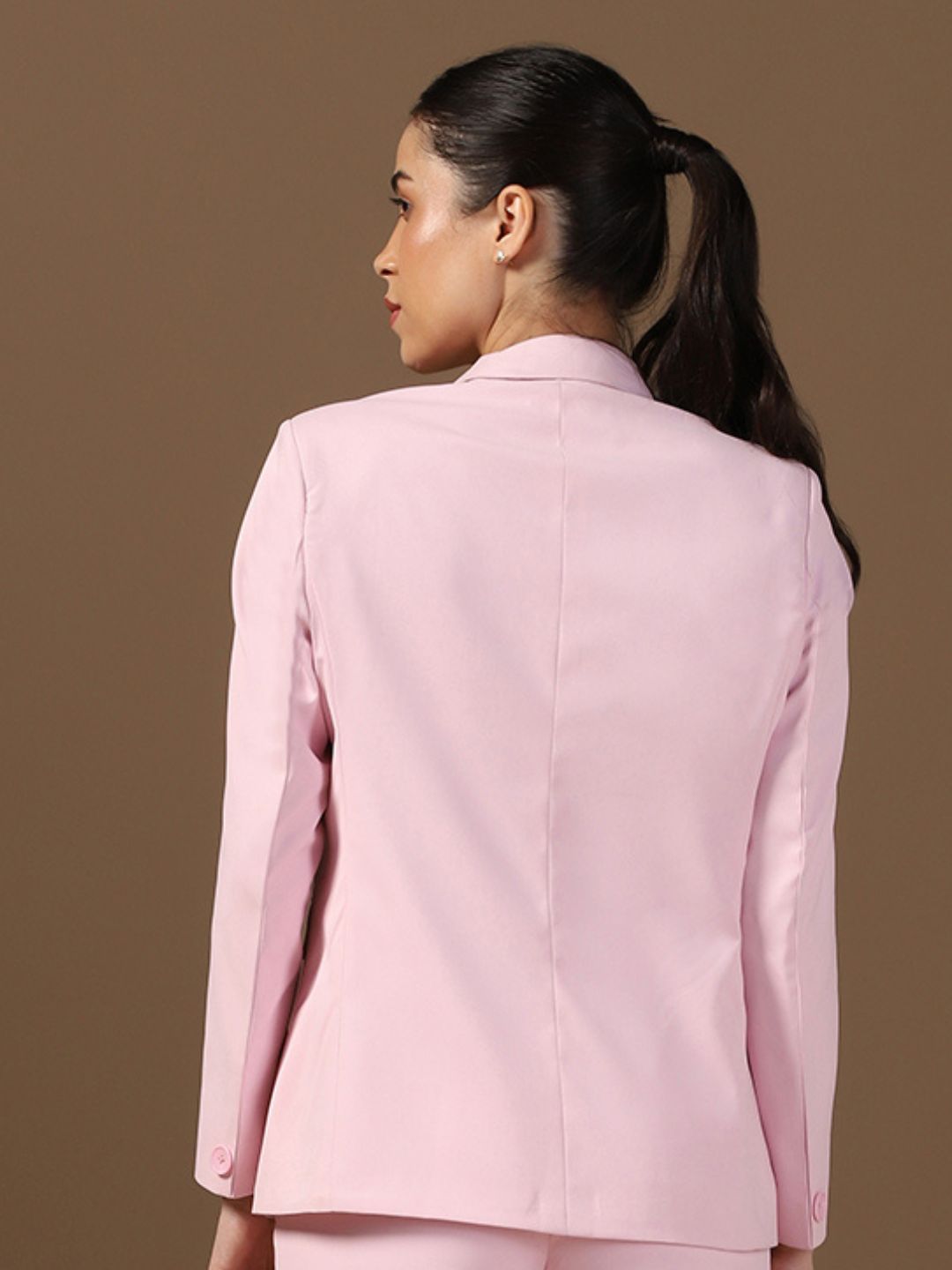 Pink Women Blazer - Tahvo India