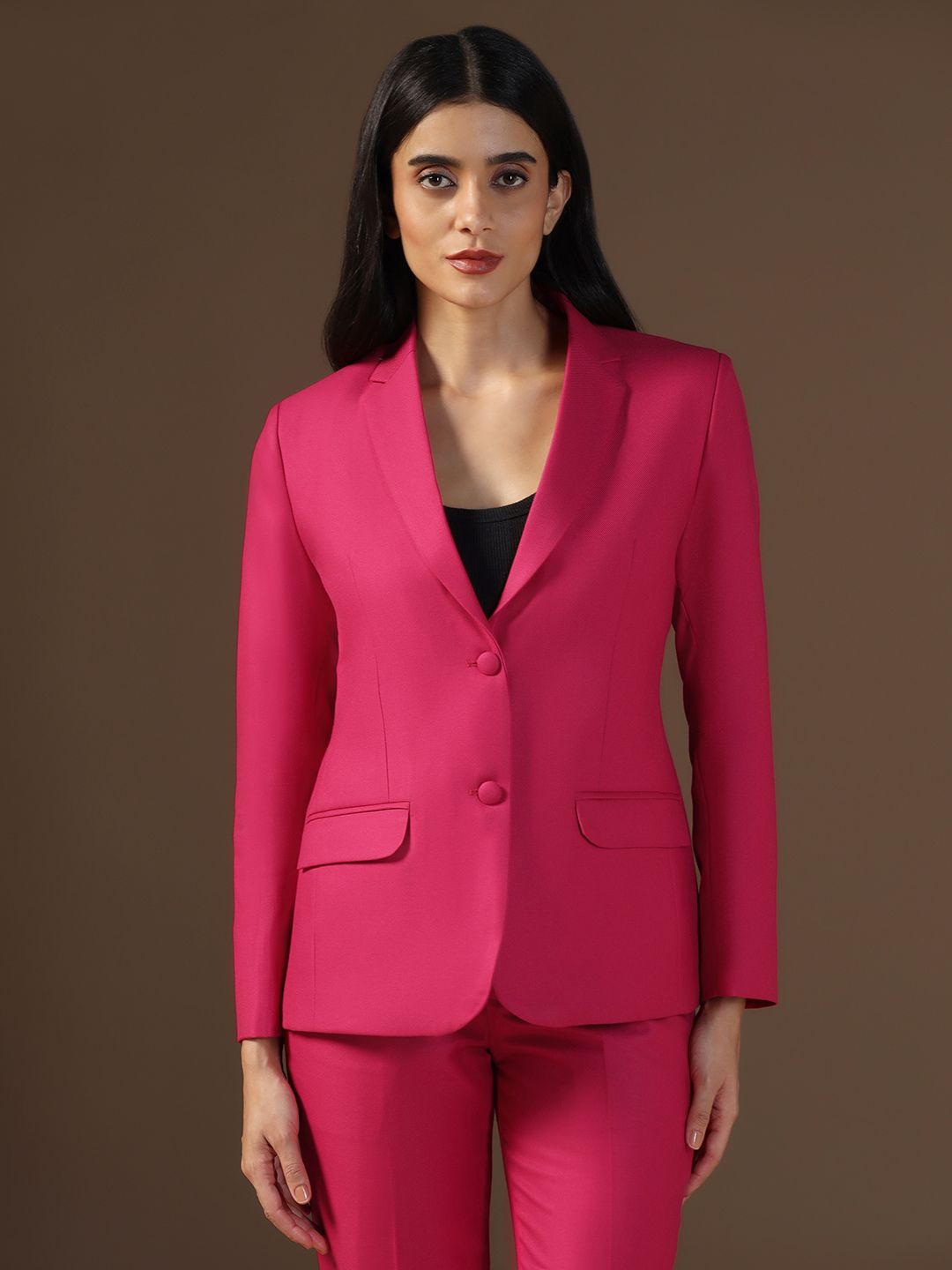 Women's Pink Blazer - Tahvo India