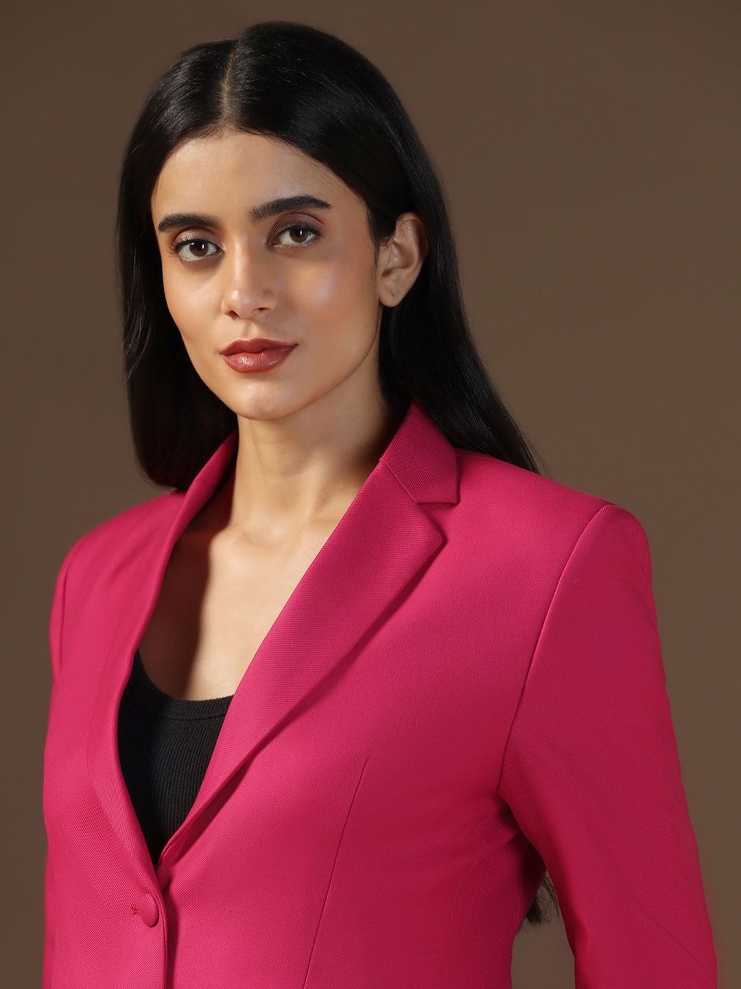Women's Pink Blazer - Tahvo India