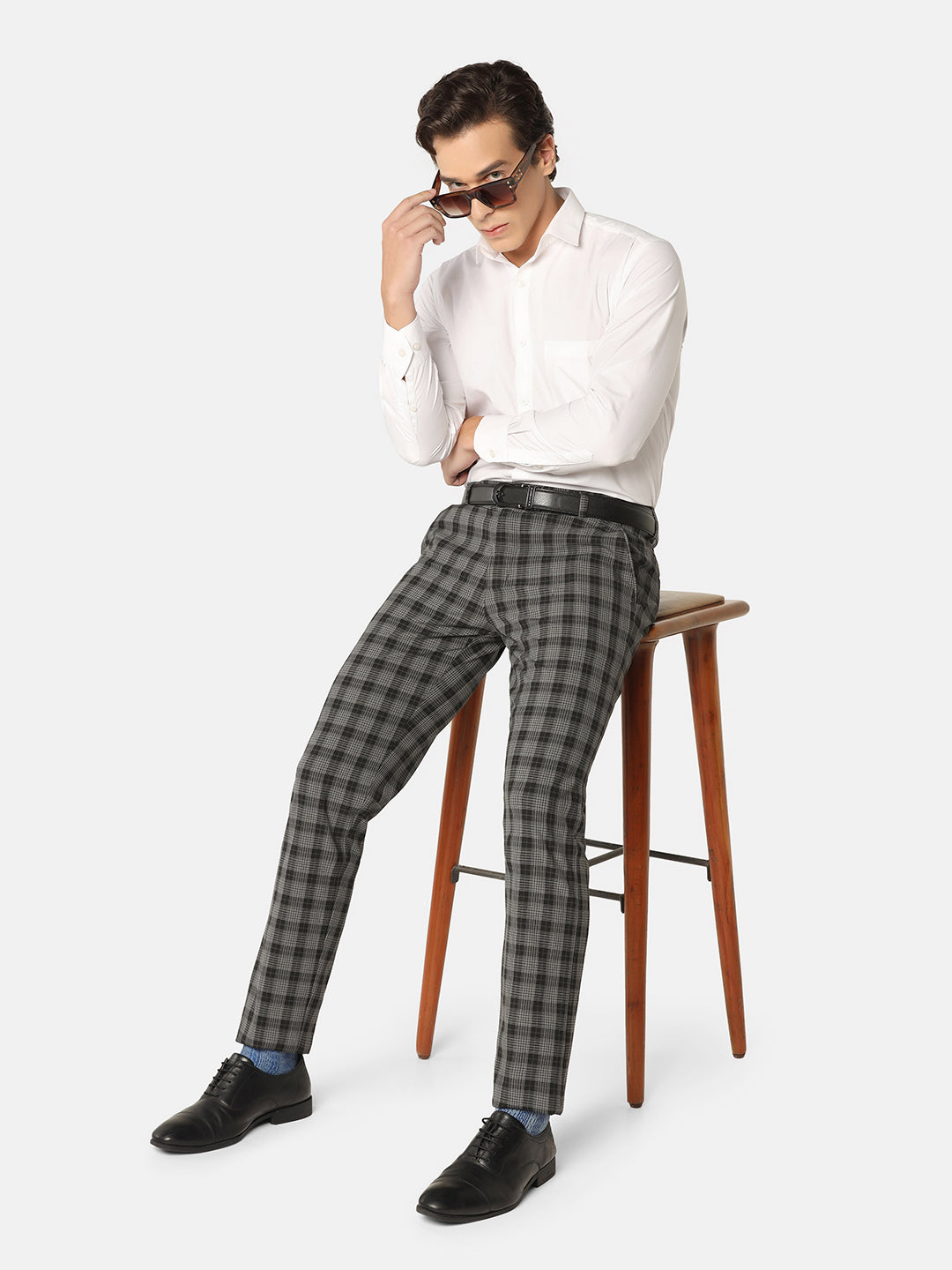 Men Stretchable Formal Trousers