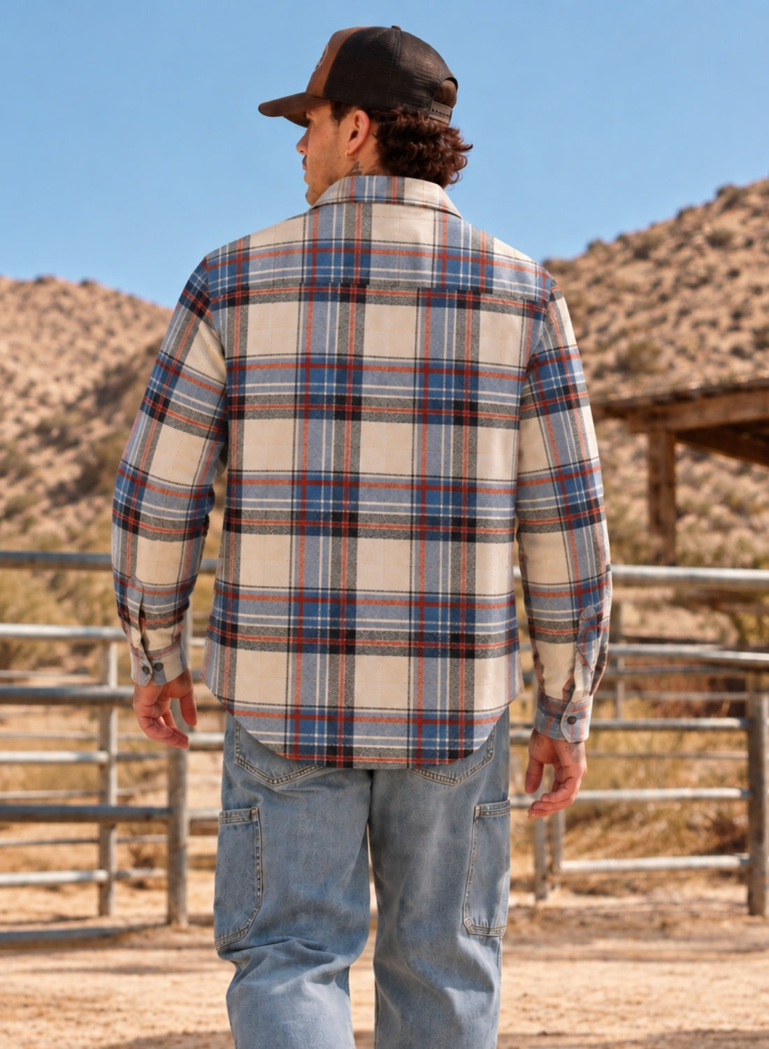 Checked Flannel Boxy fit Shirt