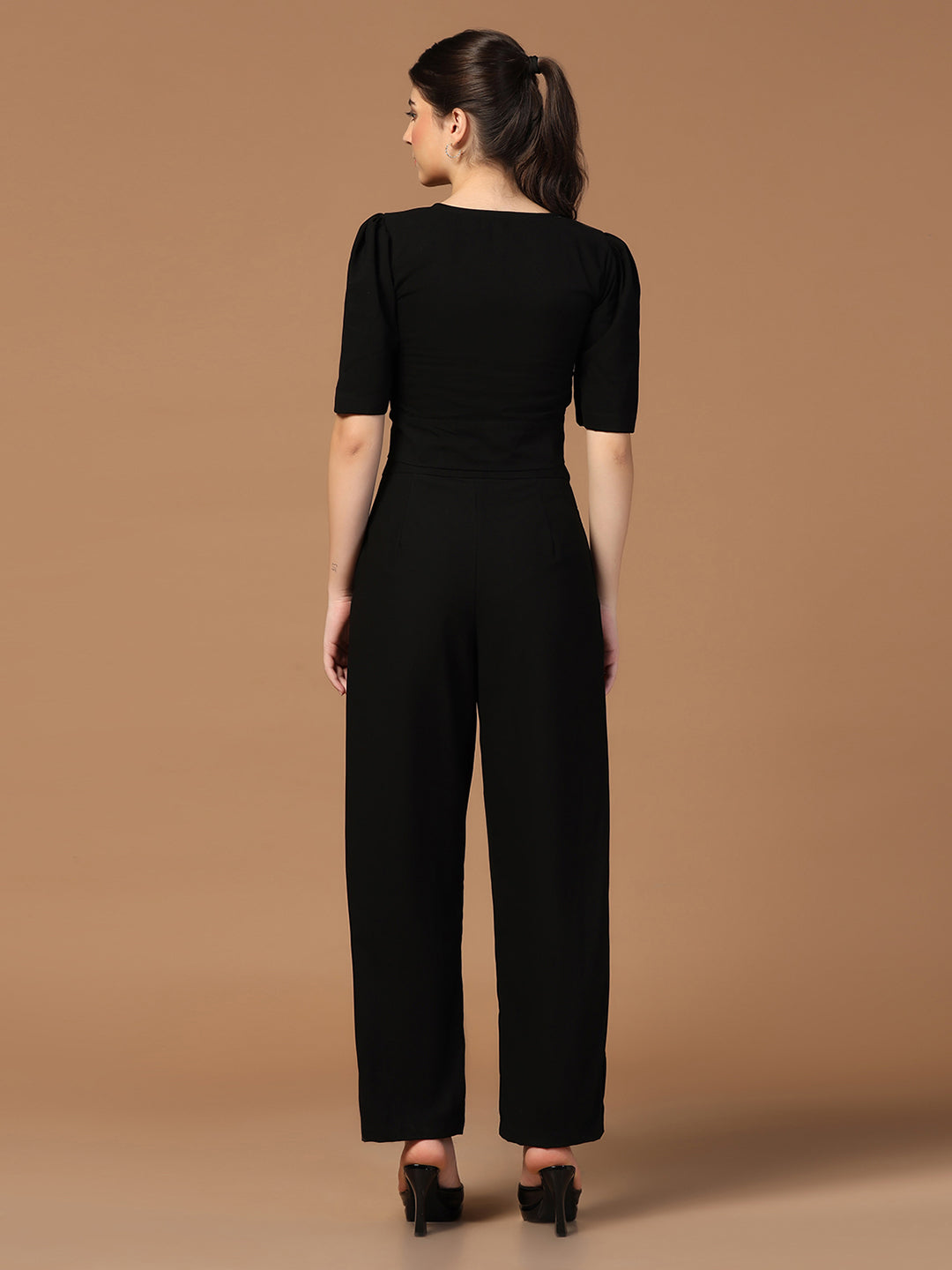 Women Solid Co-Ord Set - Tahvo India