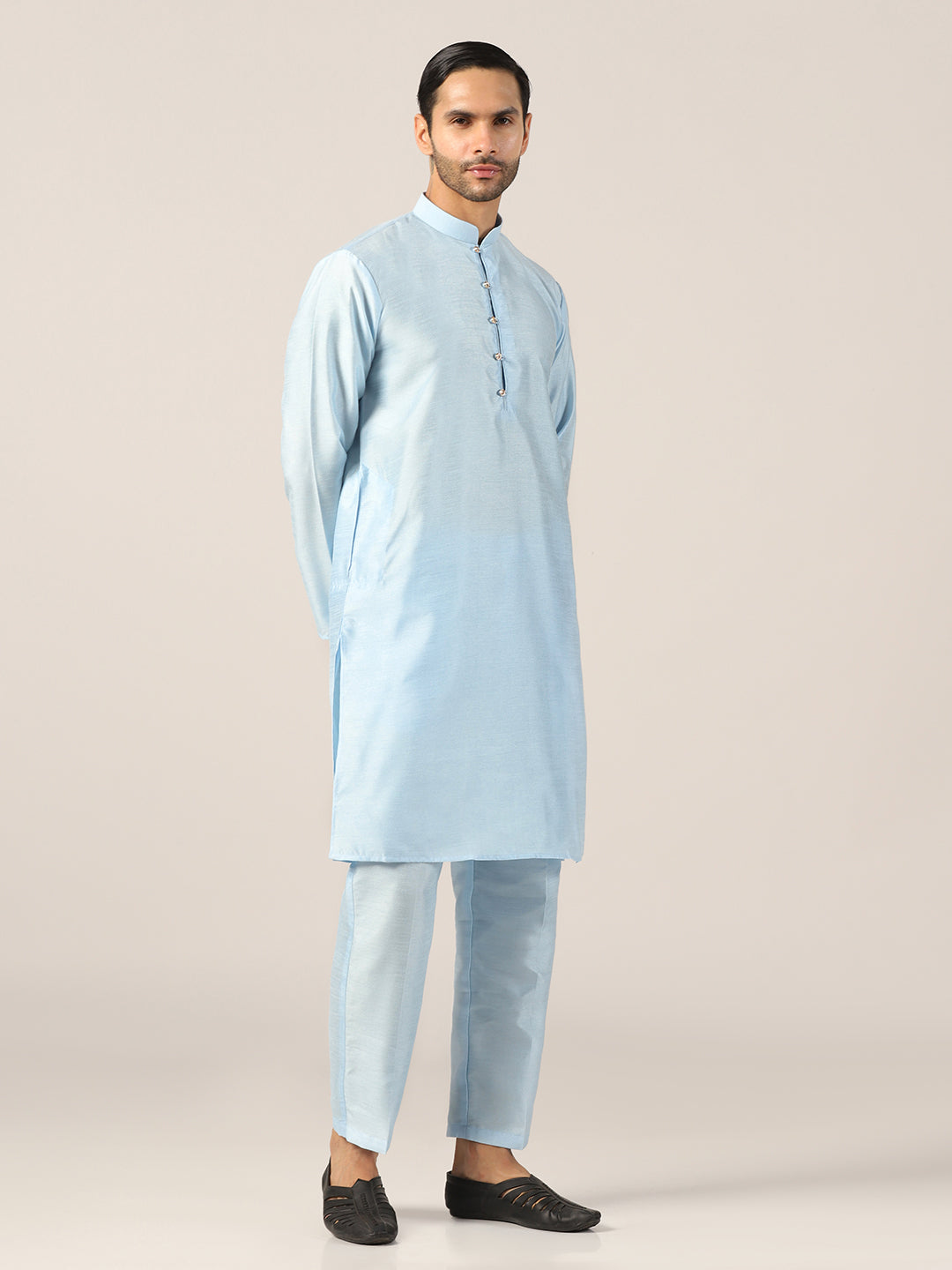 Aqua Blue Kurta Set