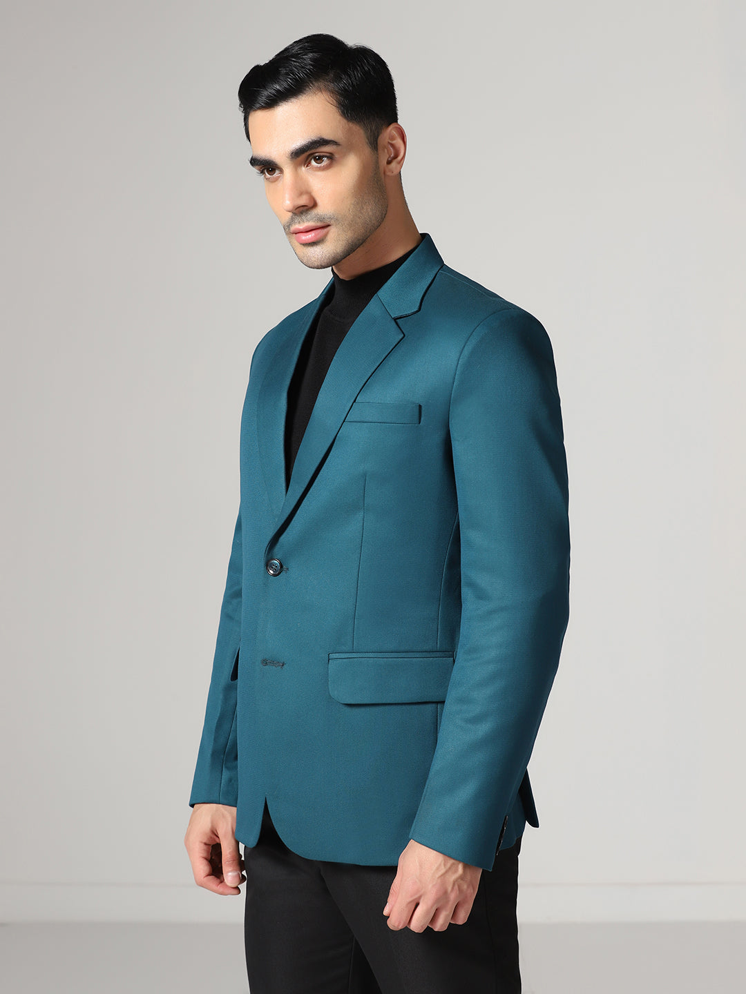 Men Turquoish Blazer