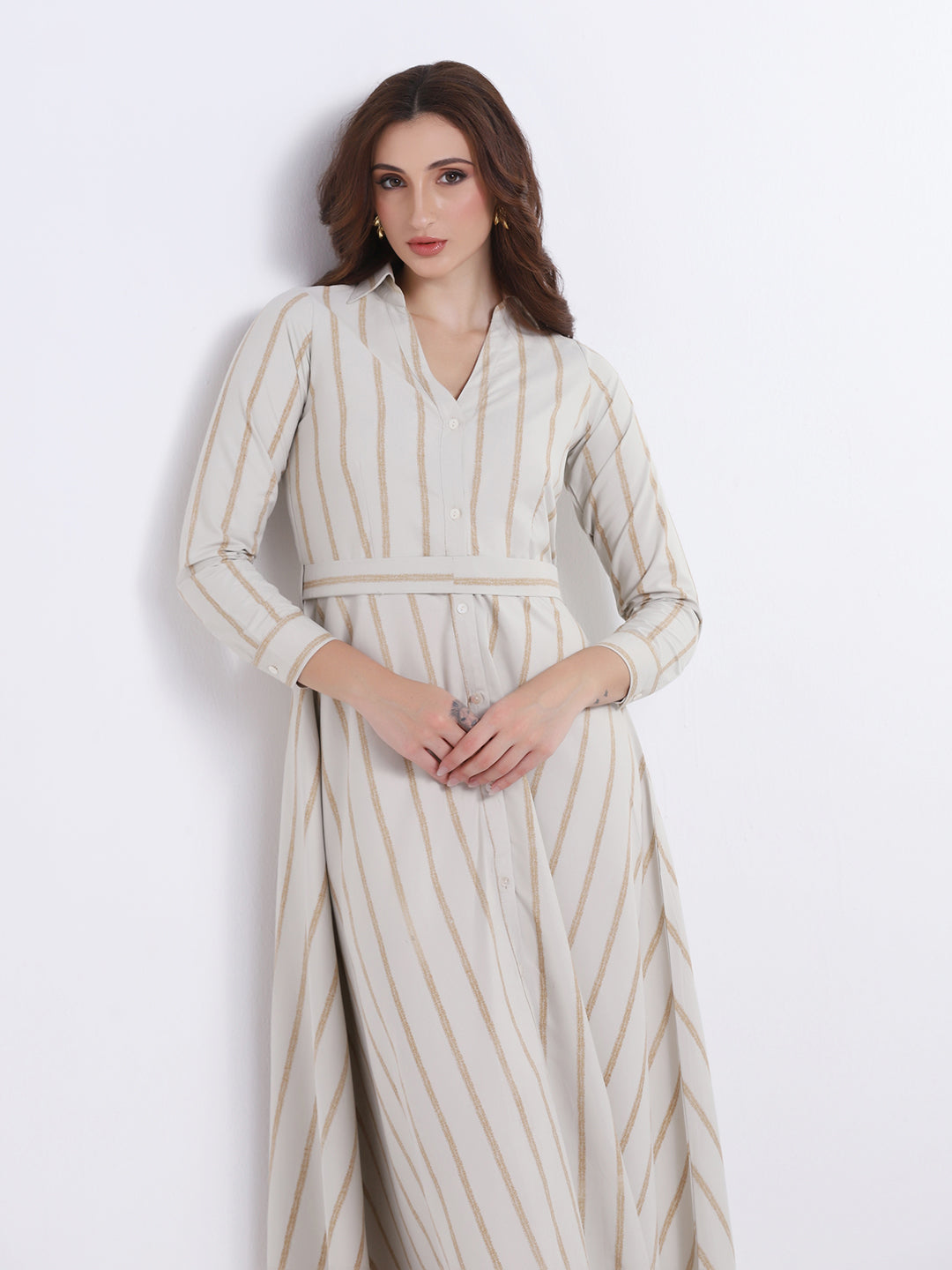 Royal Latte Dress