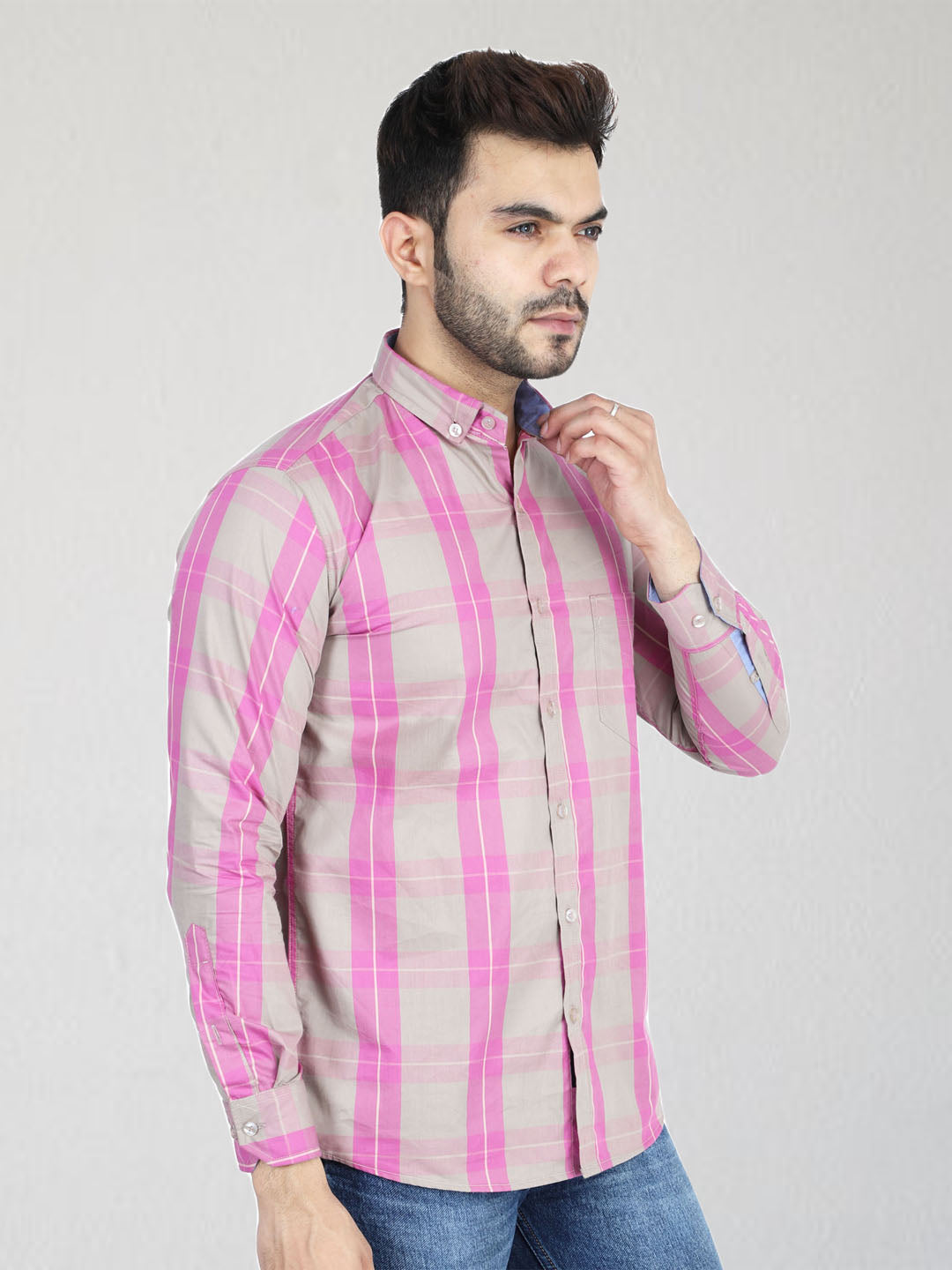 Combo of 2 Multi Coloured Casual Shirts - Tahvo India