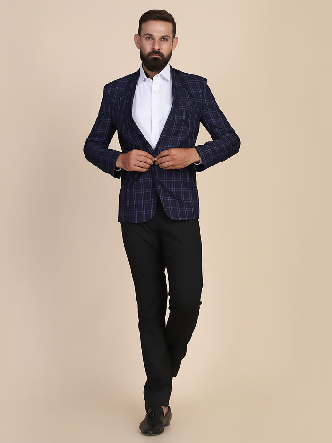 Tweed Check Men Suit - Tahvo India