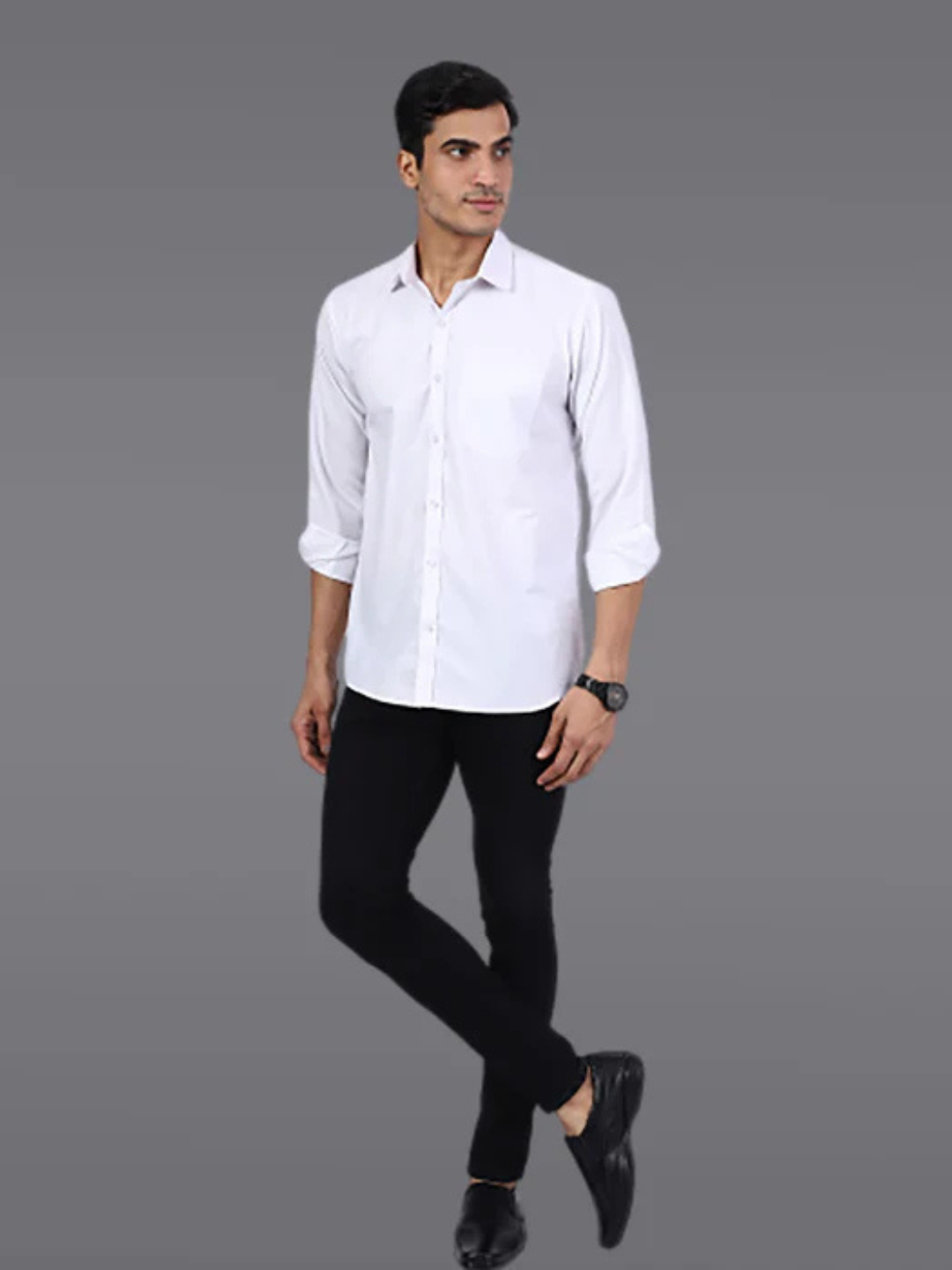 Men White Casual Shirt - Tahvo India