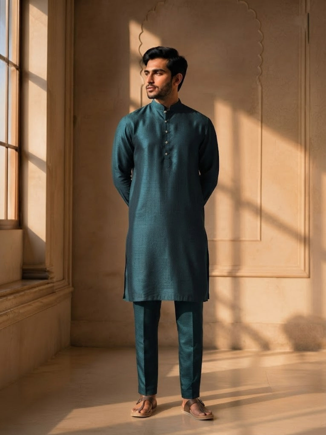 Turquoise Tide Breezy Kurta Set