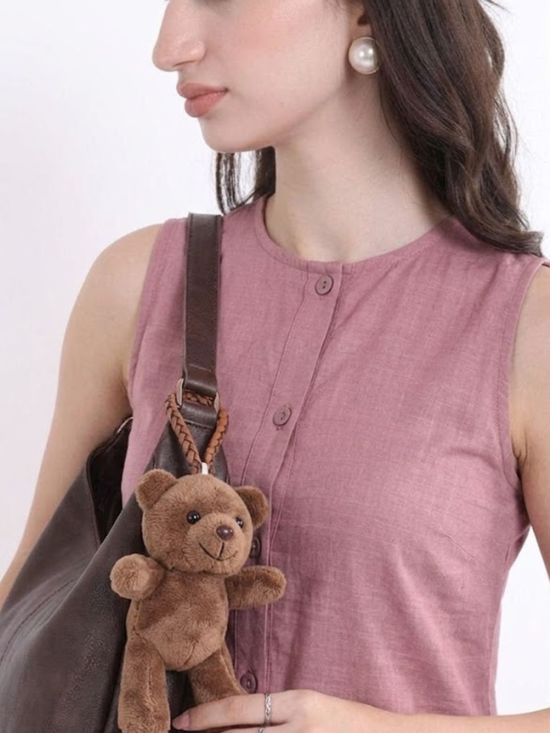 Women Pink Solid Dress