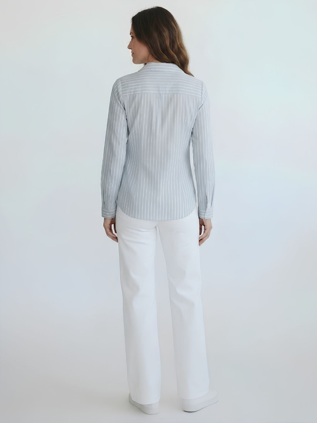 Blue Overlap Shirt