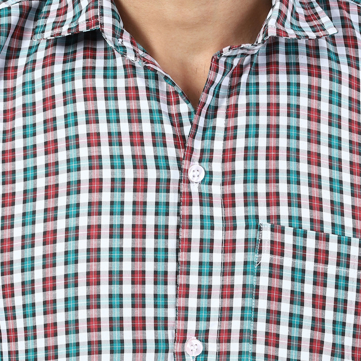 Men Casual Check Shirt - Tahvo India