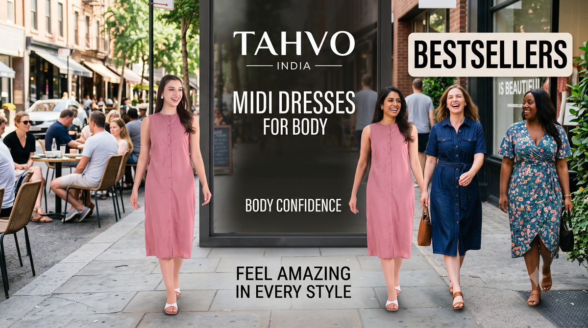 Midi Dresses for Body Confidence