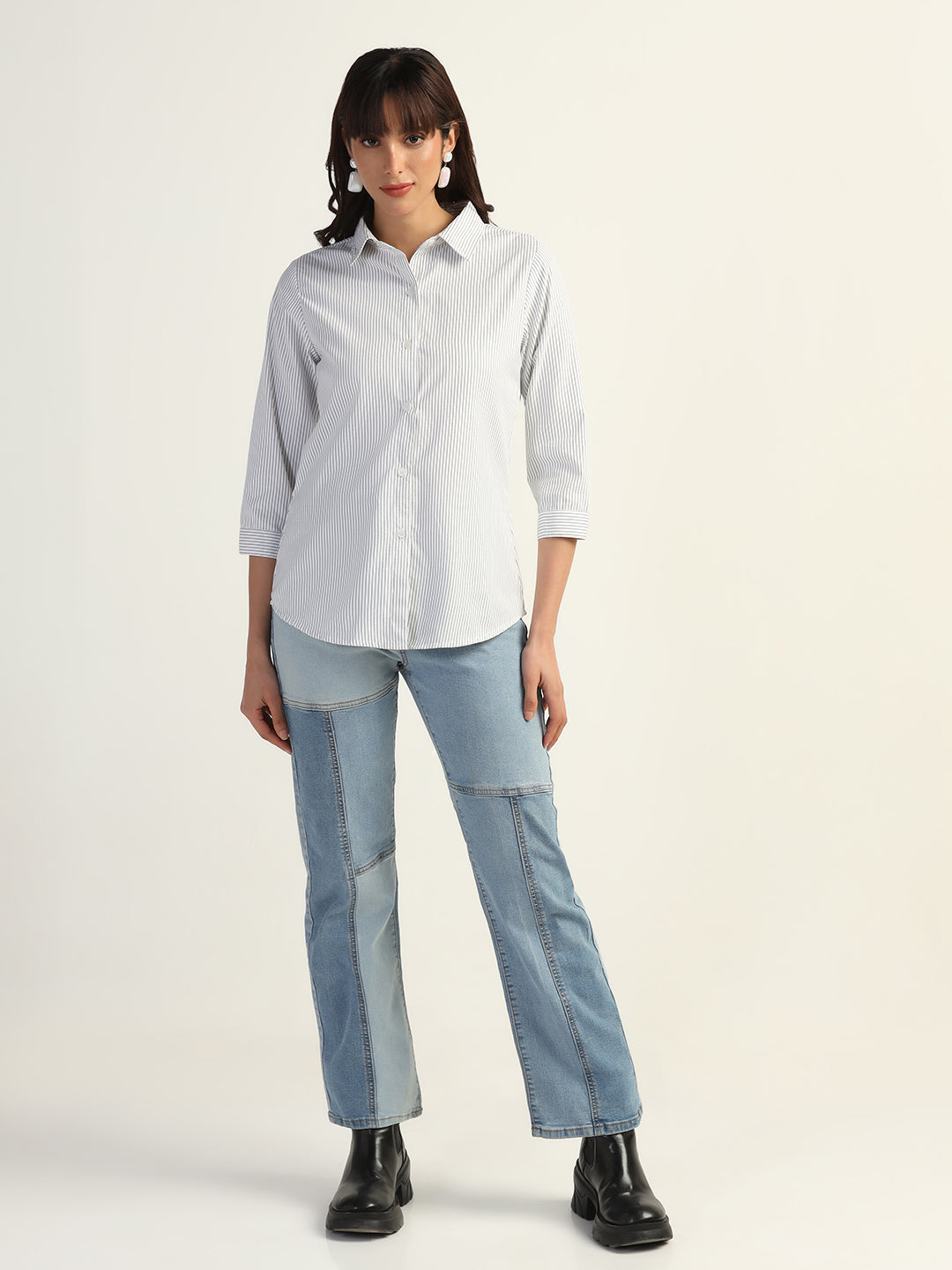 Women Striped Shirt - Tahvo India