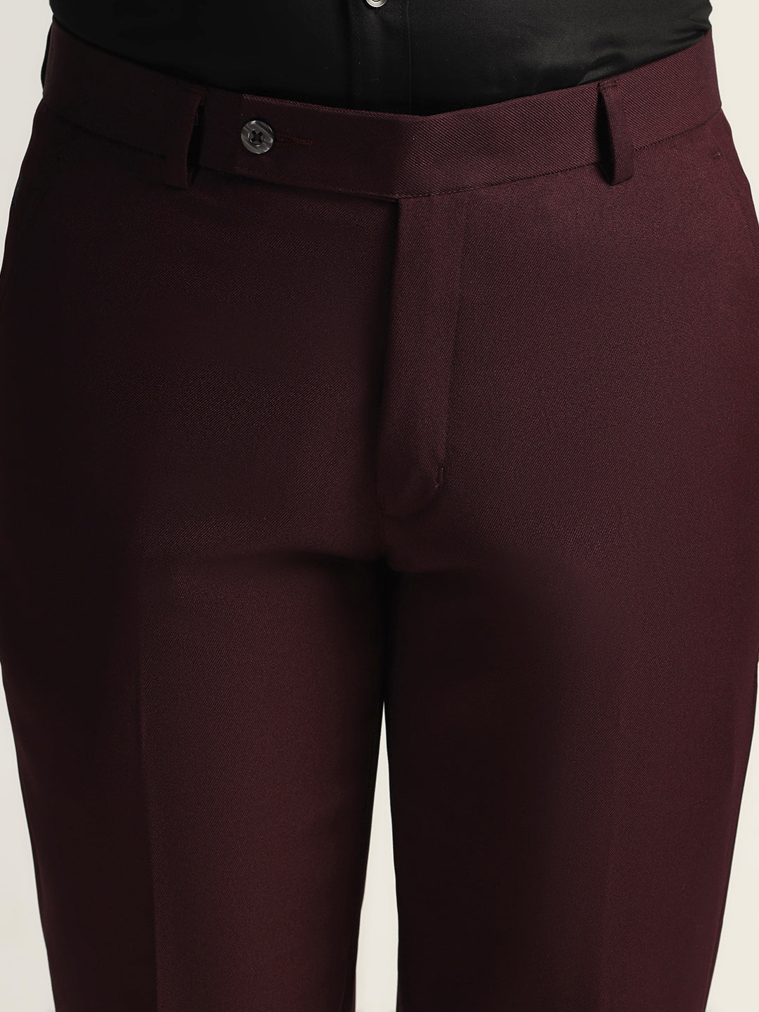 Mens Wine Trousers
