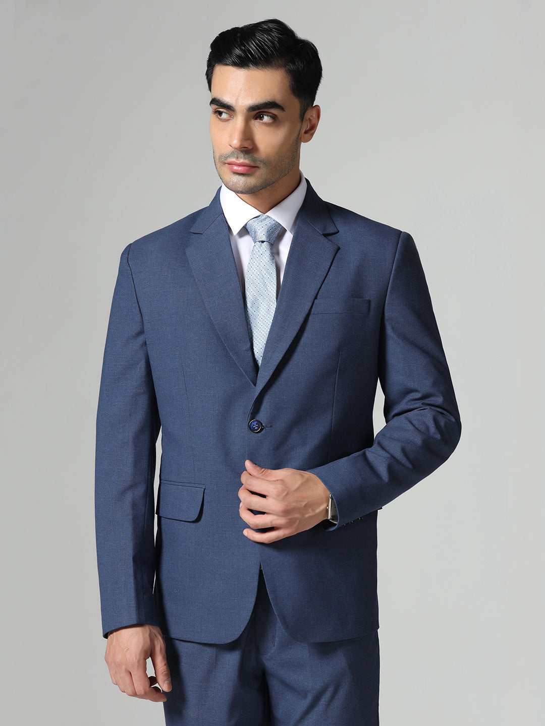 Men Blue Blazer
