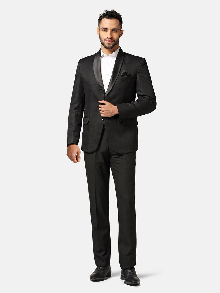 Black Tuxedo Suit - Tahvo India