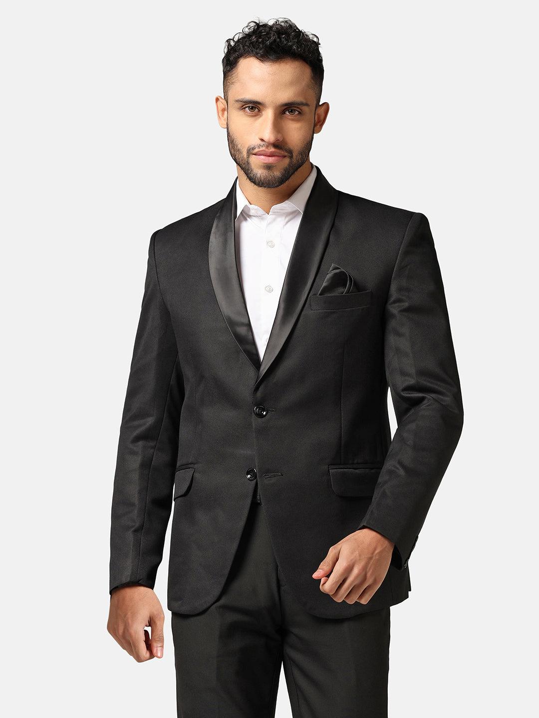 Black Tuxedo Suit - Tahvo India