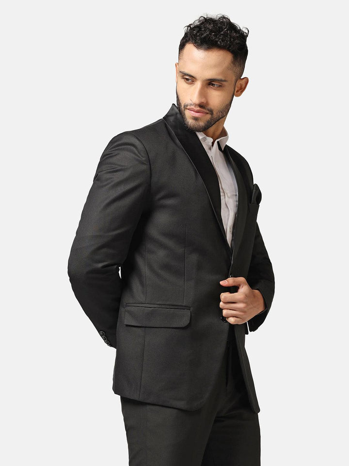 Black Tuxedo Suit - Tahvo India