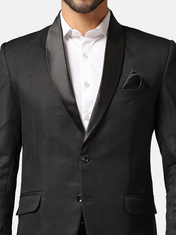 Black Tuxedo Suit - Tahvo India