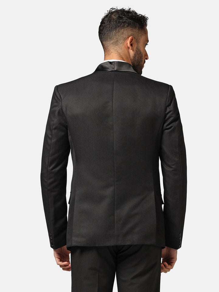 Black Tuxedo Suit - Tahvo India